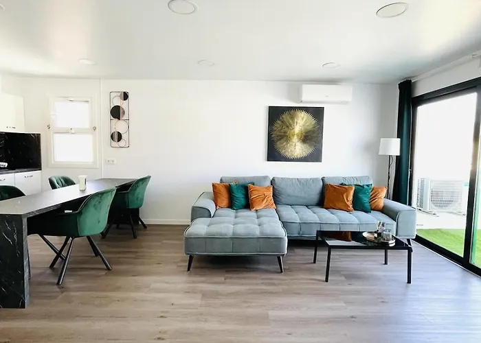 Canaima Zen - Sea View, Terrace & Heated Pool Apartment Mogan